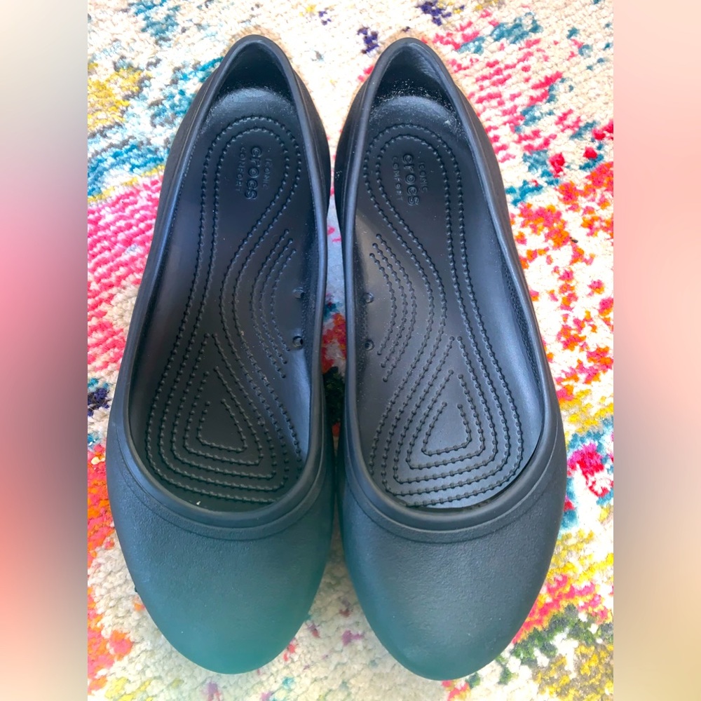 Like New Croc Flats
